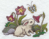 Bunny and Flowers