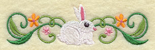 Spring Bunny Border
