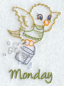 Spring Cleaning Chick on Monday