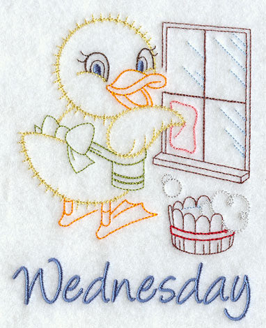 Spring Cleaning Duck on Wednesday