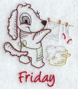 Spring Cleaning Puppy on Friday