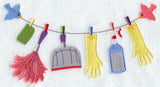 Spring Cleaning Clothesline