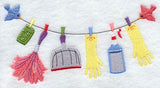 Spring Cleaning Clothesline