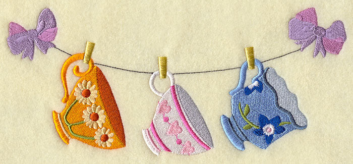 Teacups Clothesline