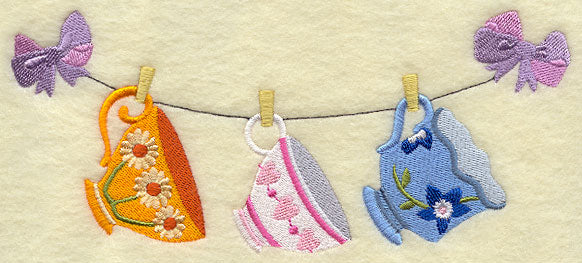 Teacups Clothesline