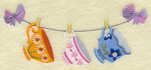 Teacups Clothesline