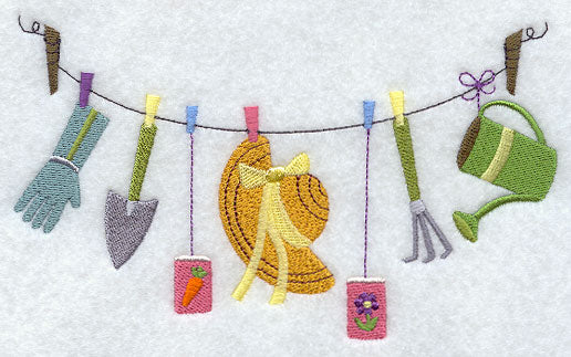 Garden Tools Clothesline