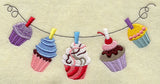 Cupcakes Clothesline