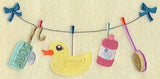 Tub Time Clothesline
