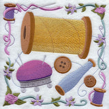 Thread and Needle Collage