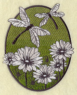 Spring Dragonfly Oval