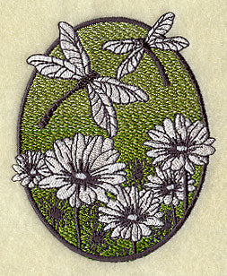 Spring Dragonfly Oval