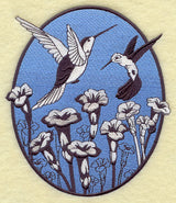Spring Hummingbird Oval
