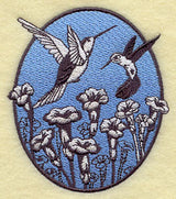 Spring Hummingbird Oval