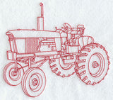 Tractor II (Redwork)