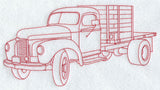 Farm Truck (Redwork)