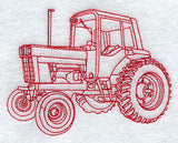 Tractor III (Redwork)