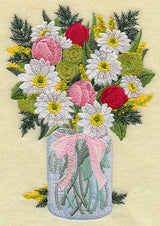 Mason Jar Bouquet I