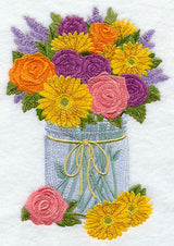 Mason Jar Bouquet II