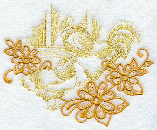 Farm Life Echo - Rooster & Hen