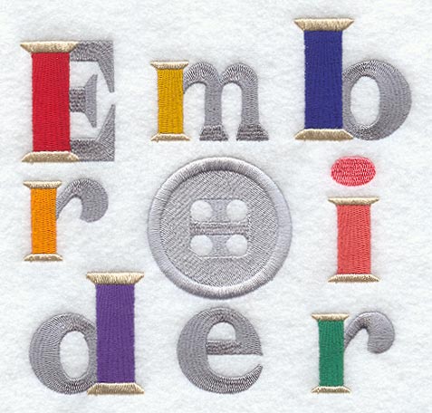 Embroider Buttons