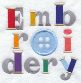 Embroidery Buttons