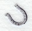 Western II Collar Tip - Horseshoe
