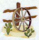 Wagon Wheel Scene