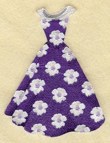 Floral Dress - 1950s