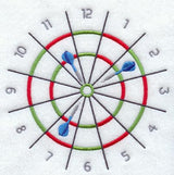Dartboard Clock