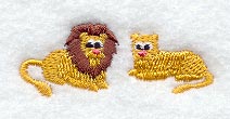 Noah's Ark - Lion Pair
