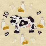 Cow & Dairy Clock