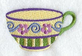 Floral Swirl Teacup