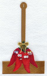 Comic Chili Pepper Towel Topper