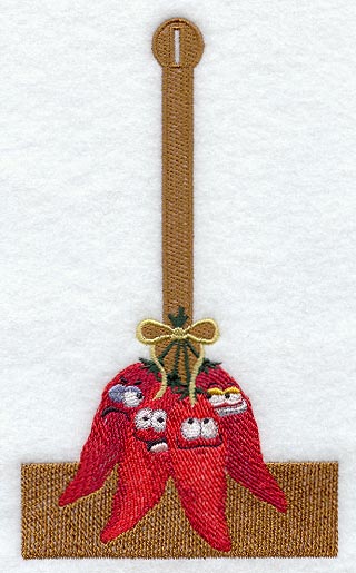 Comic Chili Pepper Towel Topper