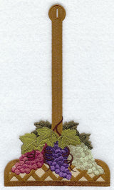 Grape Bunch Towel Topper
