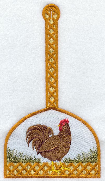 Rooster Towel Topper