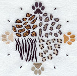 Animal Print Clock
