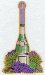 Wine Bottle Towel Topper