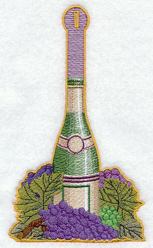 Wine Bottle Towel Topper