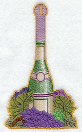 Wine Bottle Towel Topper