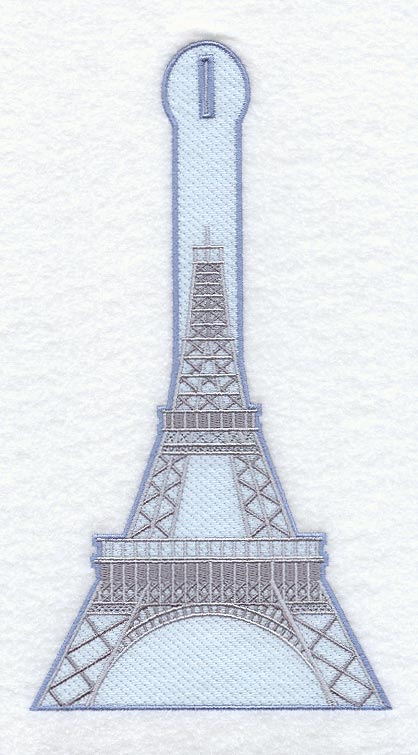 Eiffel Tower Towel Topper