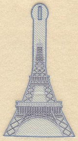 Eiffel Tower Towel Topper