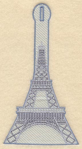 Eiffel Tower Towel Topper