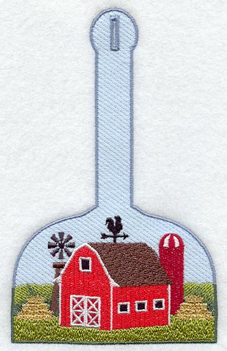 Barn Towel Topper