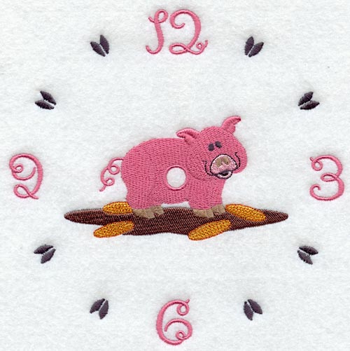Pig Clock