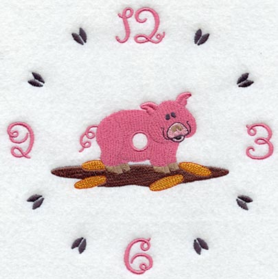 Pig Clock