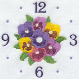 Pansy Clock