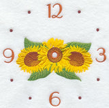 Sunflower Clock
