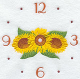 Sunflower Clock